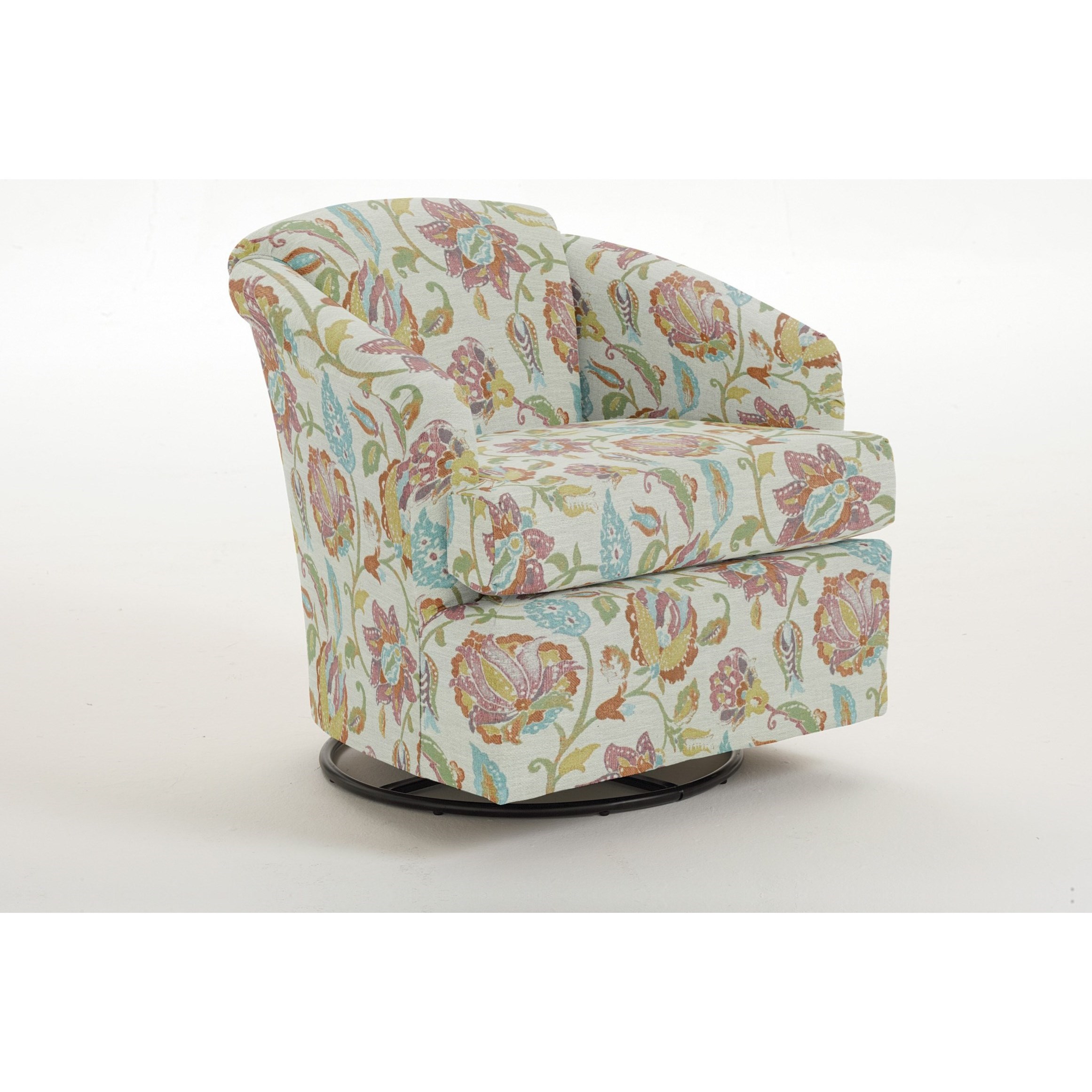 Best Home Furnishings Cass 2568 1 Cass Swivel Chair Jacksonville Furniture Mart Uph Upholstered Chairs